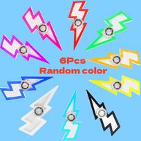 Creative 5Pcs Gyro Lightning Fidget Spinner Stress Easing Fidget Toy Handheld Toy Hand Spinner Stress Relieving Desktop Toy