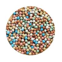 500g Clay Pebbles Terrarium Bedding Drainage Layer Clay Balls Plant Soil Cover Plant Pot Pebbles for Succulents Potted Plants Hydroponics A