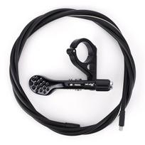 Bicycle Dropper Seatpost Remote Wire Control Adjustable Bicycle Dropper Line Controller with Smooth Action for Handlebar Clamp juoda