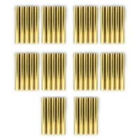 Feb.50 Pieces 7Mm Slim Pen Tube Pen Tube Replacement Accessories Long Slim Replacement Tube Twist Supplies (as the picture,Other)