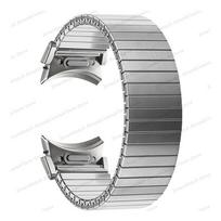 Nerūdijančio plieno elastinis dirželis Samsung Galaxy Watch 6 5 4 Quick Fit be tarpų adapteriu Žiūrėjimo juosta Galaxy Watch 40 44 43 47mm Watch6 40mm 44mm&S-about 146mm