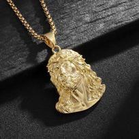 European and American Jewelry Polished Vacuum Plating Avatar Pendant Necklace 2026 60CM