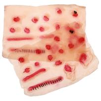 Fake Wounds Halloween Scar Stickers for Costume Makeup 10Pcs PVC Assorted Color