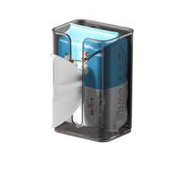 Punch-Free Suction Cup Tissue Box Waterproof Clear Toilet Paper Holder Space Saving Refillable Paper Towel Storage Rack Bathroom pilka