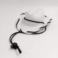 Head Wear Adjustable Dog Cowboy Hat Breathable Secure Fit Pet Dog Sun Hat Handmade Stitched Cat Sunscreen Hat Outdoor Walking balta