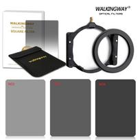 Walking Way 150*100mm square filter set kit ND Neutral Density ND2 ND4 ND8 ND16 camera filter holder & adapter ring for Cokin Z 67mm