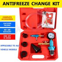 Antifreeze Change Kit Vacuum Car Water Tank Cooling Antifreeze Replacement Tool Brake Fluid Filler Replace Antifreeze Vacuum Kit Box Color Random