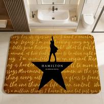 Luxury H-hamilton Room Mats Retro Multiple Choice Living Room Kitchen Rug Non-Slip Welcome Rug 40cm x 60cm
