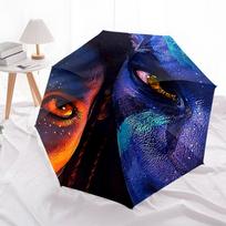 Avatar Inspired Umbrella: Automatic Opening & Closing, Foldable Design, 8 Bone Frame Perfect for Fans, Travelers, and Everyday Use!0171b