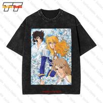 Lady Oscar Cartone Anni  Vintage Oversized TShirt VFZU S