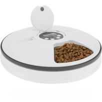 Automatic Cat Feeder Wet Food Cat Food Dispenser with Timer 6 Meals Auto Pet Feeder for Cats and Small Dogs Battery Powered Wireless Cats Fresh Foods F