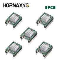 5/10PCS 3D Printer Parts StepStick A4988 DRV8825 Stepper Motor Driver With Heat sink Carrier Reprap RAMPS 1.4 5PCS-A4988 G
