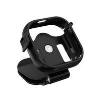 Quick Release Camera Cap Clip Holder Adjustable 360 Rotatable Sport Cap Clamp Stable for Insta360 Go UItra juoda