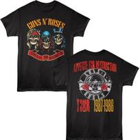 Guns N' Roses Appetite for Destruction 1987-1988 Tour Concert T- Shirt S