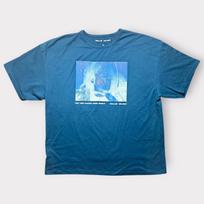 Billie Eilish Hit Me Hard and Soft Graphic T- Shirt Teal Blue Mens Size M 3XL