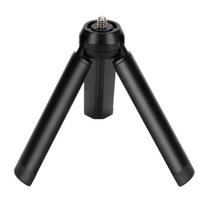 Sturdy & Durable Aluminum Alloy Extendable Tripod Lightweight Portable Selfie Stick Phone Tripod Desktop juoda