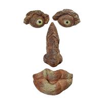 Exquisite Bark Ghosts Face Decoration For Garden Easy To Install Materials Tree Face Decoration