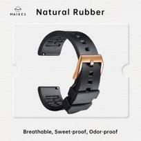 Natural Rubber Watch Strap Quick Release 20mm 21mm 22mm 24mm Accessories For Huawei GT Smart Watch Band Bracelet 19mm