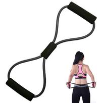 Yoga Resistance Bands Elastic Sports Exercise Puller 8-Shaped Chest Expander Pilates Gym Fitness Equipment Strength Training
