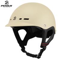 Pemila New Bike Helmet Mountain Bike Race Integrated Ear Protection Off Road Mtb Bicycle Helmet Abs Matt Color Cycling Helmet