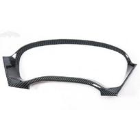 ABS chromo/anglies stiliaus automobilio prietaisų stalas prietaisų skydelio ekrano rėmo apdailos dangtelis, skirtas BMW X4 G02 X3 G01 2018-21 automobiliui For X3 G01 2018-2021