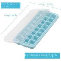 Create Perfect Ice Cubes and Homemade Frozen Treats with this Food-Grade Silicone Ice Mold