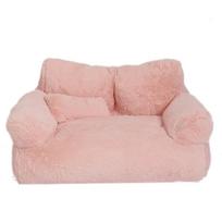 Four Seasons Pet Sofa: Removable, Washable Dog Kennel & Large Cat Bed 55x38x28 cm rožinė standartinė spalva