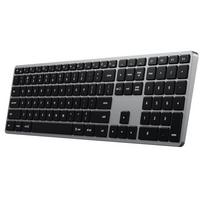 Satechi X3 Wireless Backlit Keyboard for Efficient Use with Multiple Devices, English layout