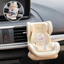 Labu automobilinės kėdutės, pliušiniai žaislai, saugos kėdutės automobiliams, aromaterapiniai oro kondicionieriaus ventiliacijos angų papuošalai, mieli papuošalai Coffee without dolls