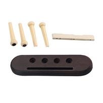 1 Set Ukulele Nut Accessories Ukulele Accessories Ukulele Bridge Saddle Ukulele Fittings Replacement Ukulele Part Kits 1