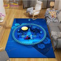 Anime Mat Carpet Frozen Rugs for Living Room Soft Floor Mat Rugs for Bedroom Door Mat Non-slip Area Rugs Bath Mat 40cm x 60cm