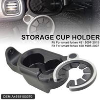 Car Center Console Drinks Holder Cup Beverage Mount A4518100370 for Mercedes-Benz Smart Fortwo 451 Car Bottle Organizer