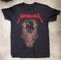 METALLICA Black Spider DEATH MAGNETIC TOUR  S-5XL Unisex T-Shirt L