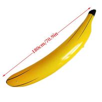 180cm Pripučiamas banano žaislas Didelis PVC vaisių rekvizitas vakarėlio žaidimas metimo žiedas Interaktyvus baras Naktinio klubo dekoracija vaikams suaugusiems