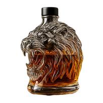 Whiskey Decanter Liquor Dispenser Decanter Bottle Animal Profile Wine Container For Men Father Husband Dad Boyfriend Him China Mainland