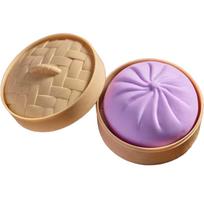 Realistic Dumpling Pressure Ball Slow Rebound Soft Pinch Decompression Office Home Desktop Decoration Stress Relief Toy For Kids Adults One Size