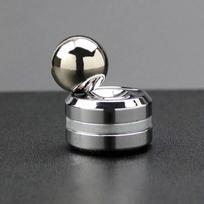 Gyro Hypnotic Fidget Toy Metal Hand Spinner For Office  Anxiety Easing Kinetic Round Spinner Desk Toy Unique Gift For Adults