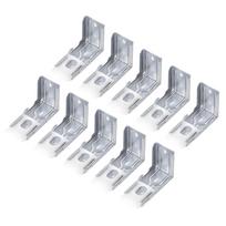 L formos metaliniai žaliuzių tvirtinimo laikikliai Didelio atsparumo atrama (72 mm) Zebrų atspalvis, Žaliuzių atspalvis (Varžtai nepridedami) 1