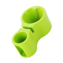 Multifunction Spirals Cutter Stainless Steel Blade Vegetable Fruits Spiralizer Slicer Builts In Sharpener Kitchen Gadget žalia