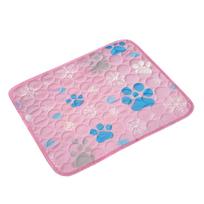 Cats Large Cooling Cushions Bed Pad Cartoon Pattern Cats Cooling Bed for Hot Weather Heat Dissipation S