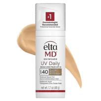 EltaMD UV Daily SPF 40/46 Veido apsauginis kremas nuo saulės su drėkinamuoju poveikiu ir cinko oksidu, Kasdienis veido kremas su SPF, Apsauga nuo saulės 2025 40 Skin