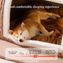 Dog House Washable Sleeping Kennel Cozy Kitten Burrow Condo For Small Medium Cat Dog Kitten Puppy Pet Resting Indoor Winter S