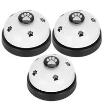 3Pcs Metal Ringer Dog Potty Bell Compact Cat Call Bell Pet Intelligence Toy  Intelligence Play Pet Training Button