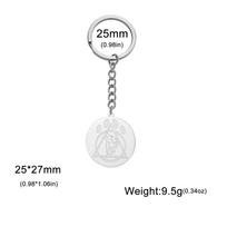 LIKGREAT Therian Wolf Claw Necklace for Women Men Stainless Steel Animal Medallion Pendant Prtotect Amulet Jewelry Gifts