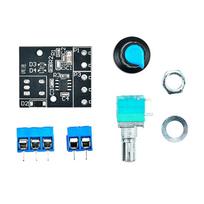 Industrial High Power PWM Server Fan Speed Controller 8-Wire Motor Stepless Speed Regulator Module DC12V Motor Speed Governor