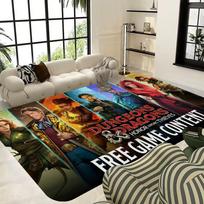 Dungeons Dragons Long Rugs Cheaper Anti-slip Modern Living Room Balcony Printed Bedside Area Rugs 40cm x 60cm