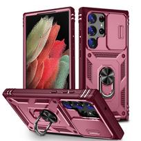 Case For Samsung S2 S24 S23 Ultra Plus A6 A36 A16 G Heavy Duty with Camera 360 Degree Rotate Kickstand Shockproof Cover Samsung S23