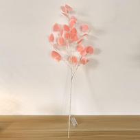 1PC Ins Wind Heat Sells Simulated Apple Leaves, Hotel Wedding Home Decoration Simulated Plant Leaves, Green Single-branch Apples