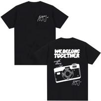 Harry Styles 2026  Together We Are  Tour Printed T-Shirt | Unisex Pop Music Fashion Cotton Short Sleeve Tee | Y2K Streetwear S įvairiaspalvis