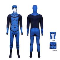Thragg Invincible The Immortal Conquest 3D skaitmeninė spauda Cosplay kostiumas vaikams ir paaugliams Blue,Child 110cm